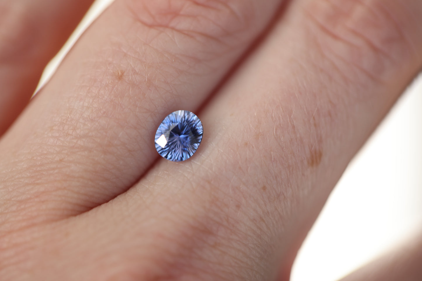 ON HOLD 1.09ct oval lavender purple blue sapphire -From Earths Treasury