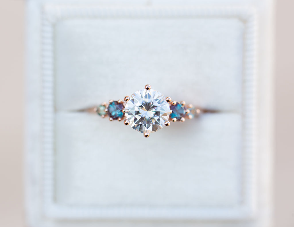 Moissanite rings