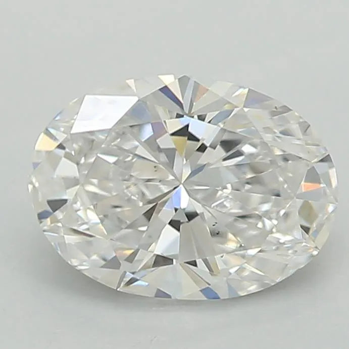 0.61ct Oval Lab Grown Diamond (Colour D, Clarity VS2, IGI Certified)