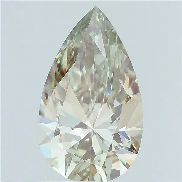 1.15ct Pear Lab Grown Diamond (Colour Fancy Green, Clarity VS1, IGI Certified)