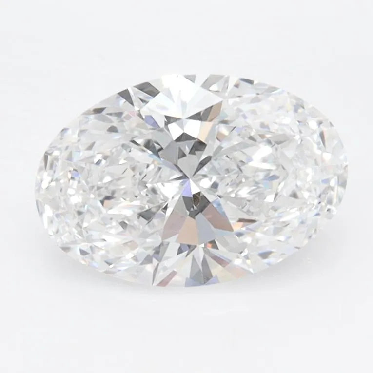 1.23ct Oval Lab Grown Diamond (Colour D, Clarity VVS1, IGI Certified)