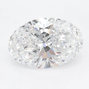 1.23ct Oval Lab Grown Diamond (Colour D, Clarity VVS1, IGI Certified)