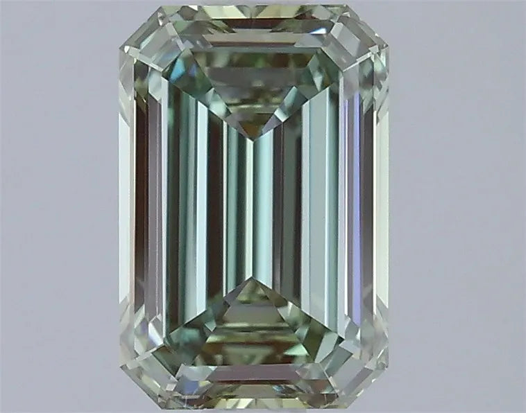 1.36ct Emerald Lab Grown Diamond (Colour Fancy Intense Green, Clarity VVS2, IGI Certified)