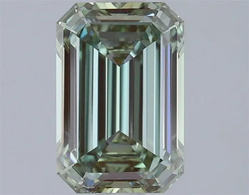 1.36ct Emerald Lab Grown Diamond (Colour Fancy Intense Green, Clarity VVS2, IGI Certified)