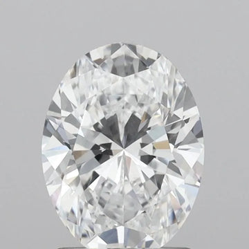 1.50ct Oval Natural Diamond (Colour D, Clarity VS2, GIA Certified)