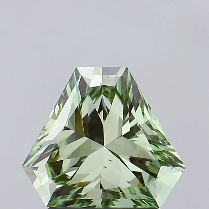 1.53ct Hexagonal Lab Grown Diamond (Colour Fancy Intense Green, Clarity VS1, IGI Certified)