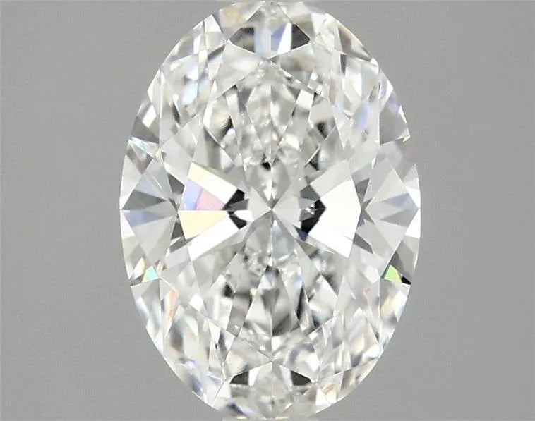 1.86ct Oval Lab Grown Diamond (Colour E, Clarity VS2, IGI Certified)