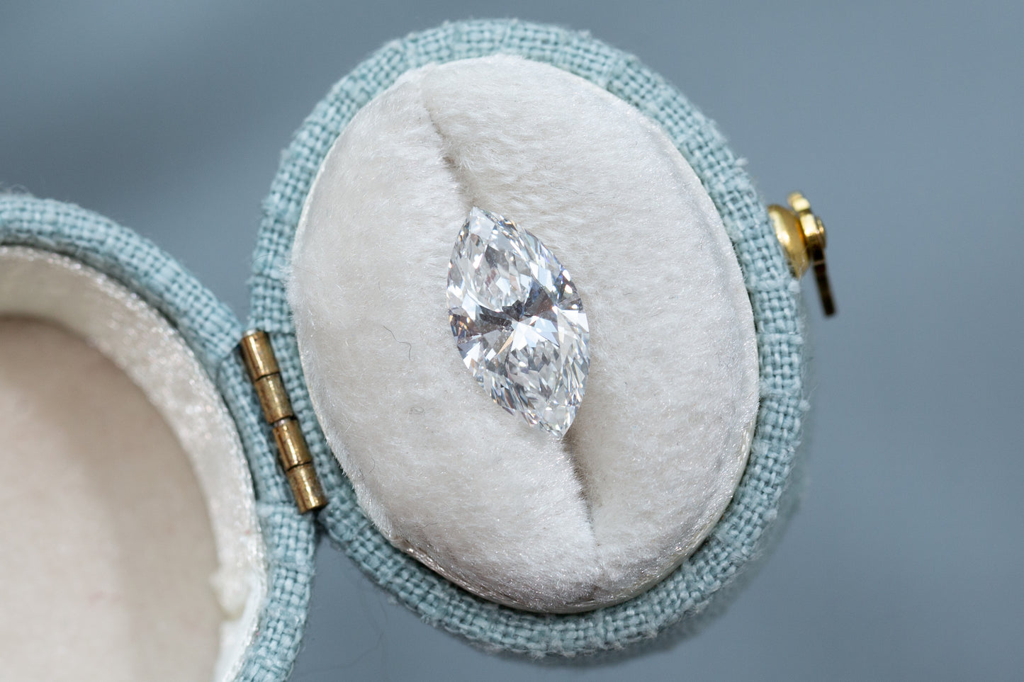 2.02ct Marquise Lab Diamond, E VVS2