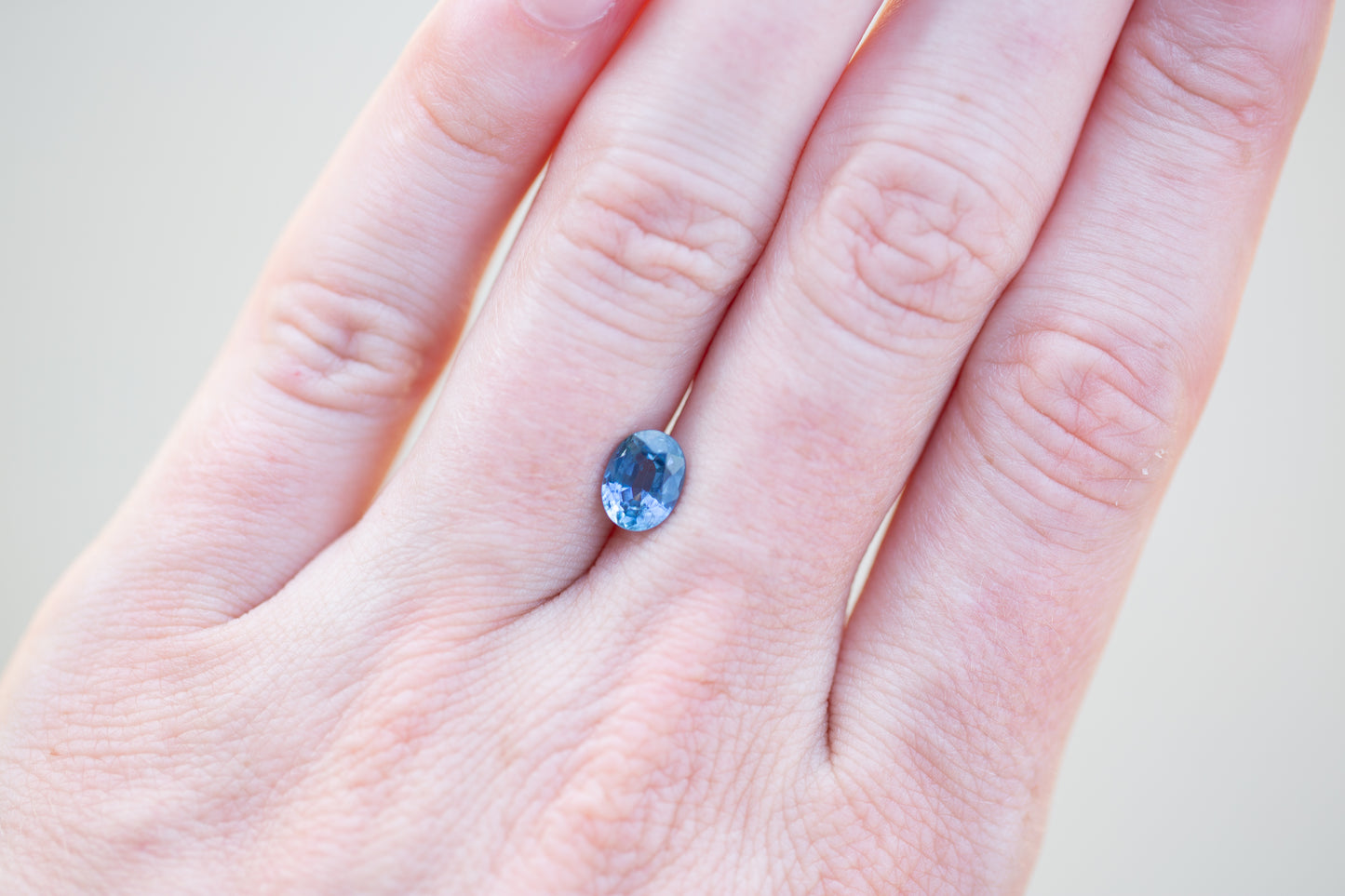 1.47ct Oval Blue Sapphire