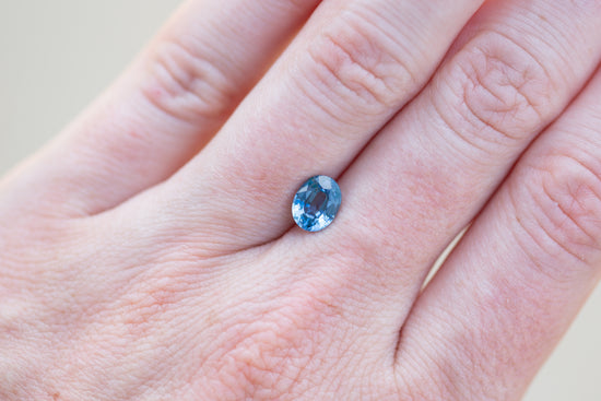 1.61ct Oval Blue Sapphire