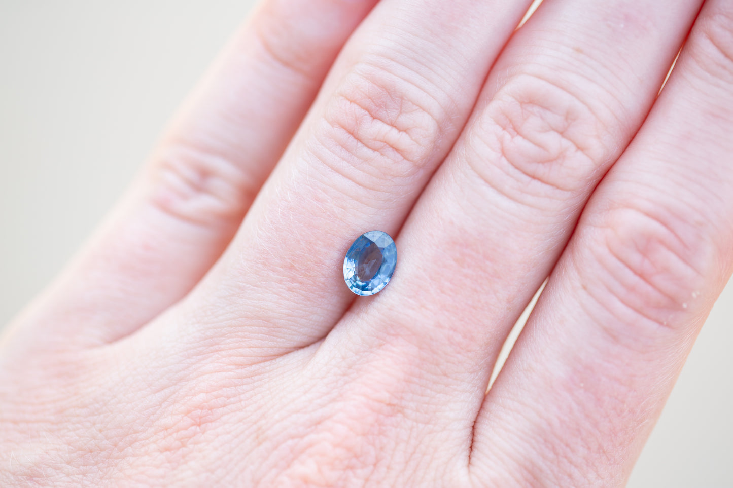 1.35ct Oval Blue Sapphire