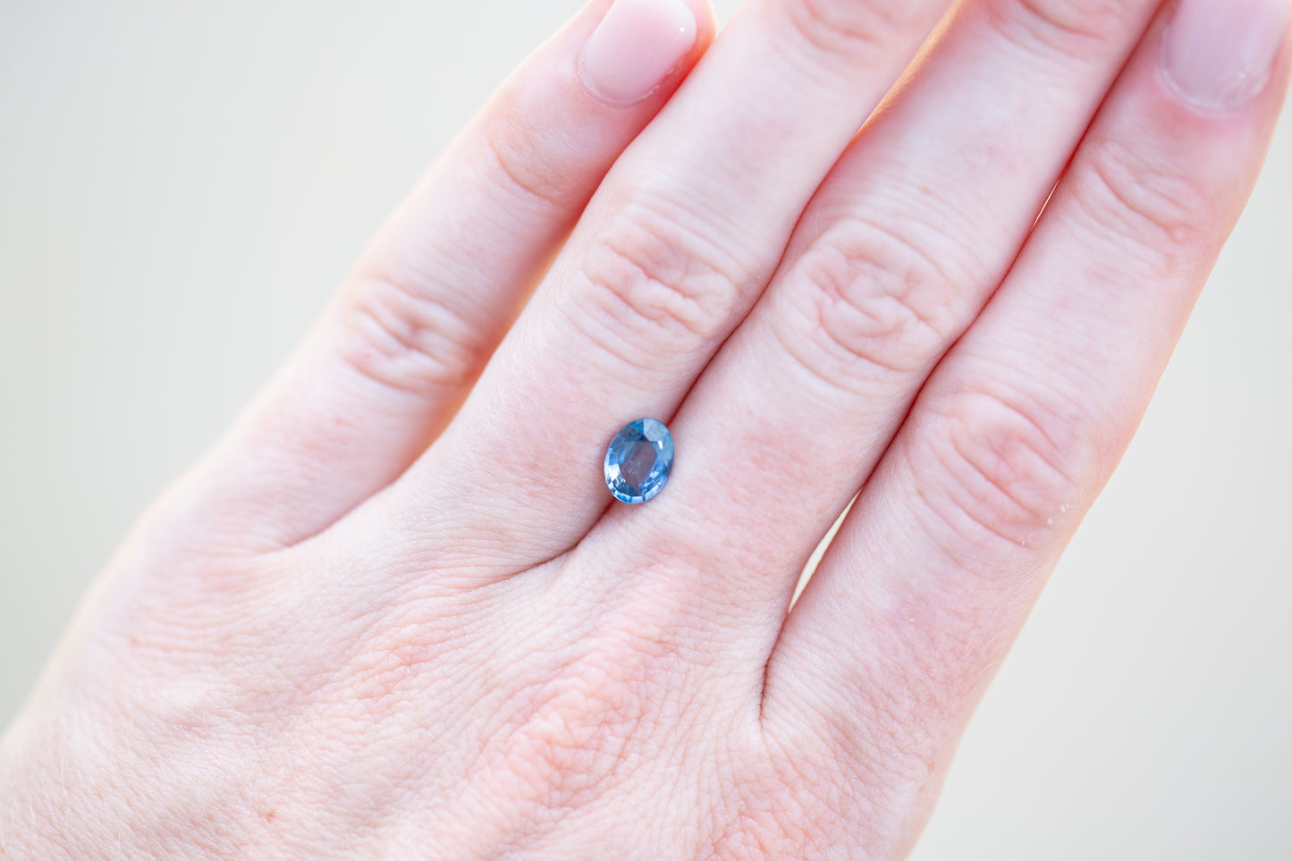 1.35ct Oval Blue Sapphire