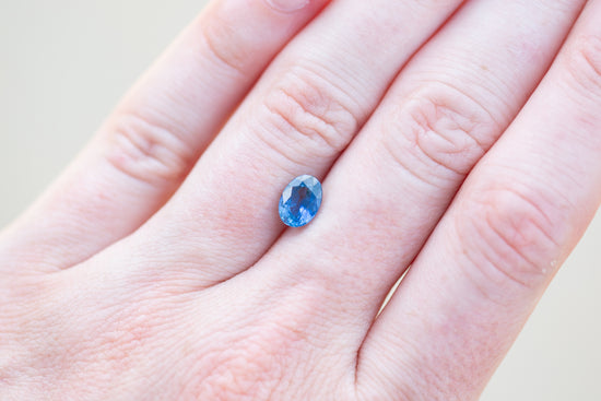 1.80ct Oval Blue Sapphire