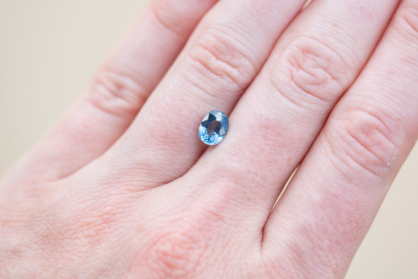 1.42ct Oval Blue Sapphire