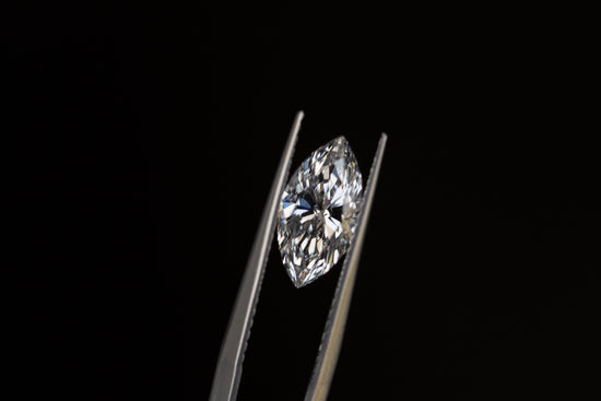Load image into Gallery viewer, 1.3ct marquise lab diamond, F/VS1
