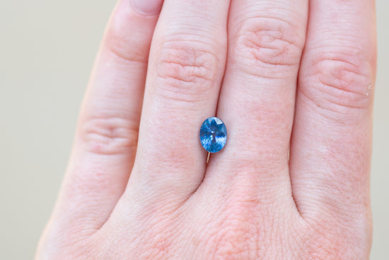 1.79ct Oval Blue Sapphire