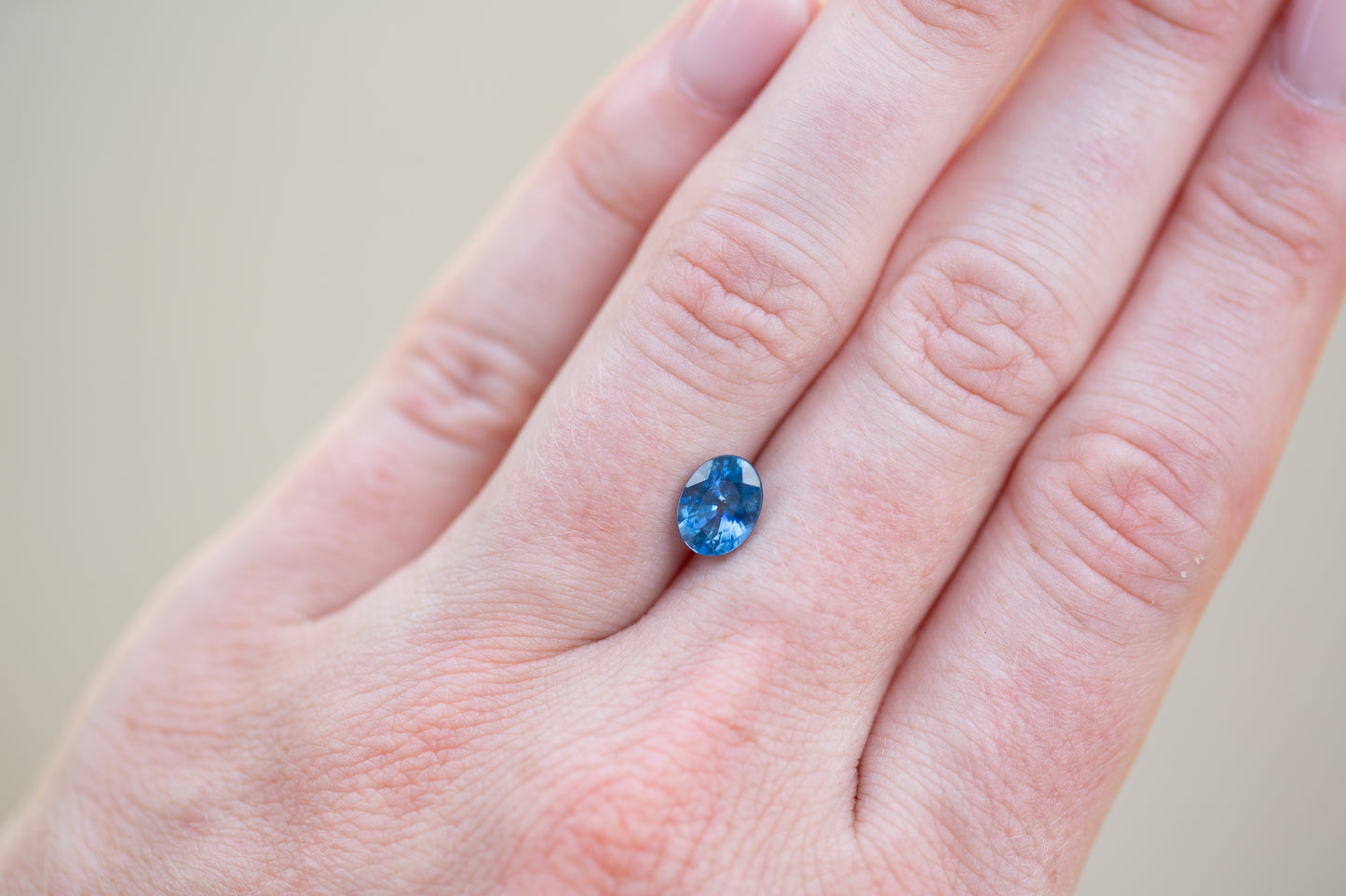 1.79ct Oval Blue Sapphire