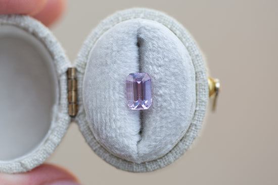 1.61ct Pale Purple Sapphire