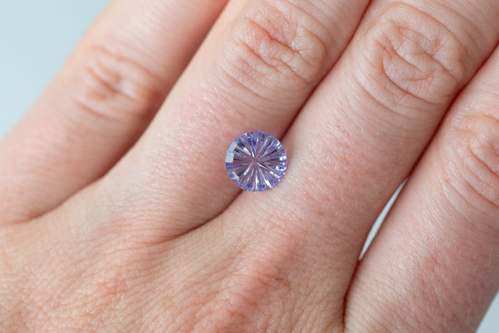 1.63ct Round Tanzanite, Starbrite cut by John Dyer