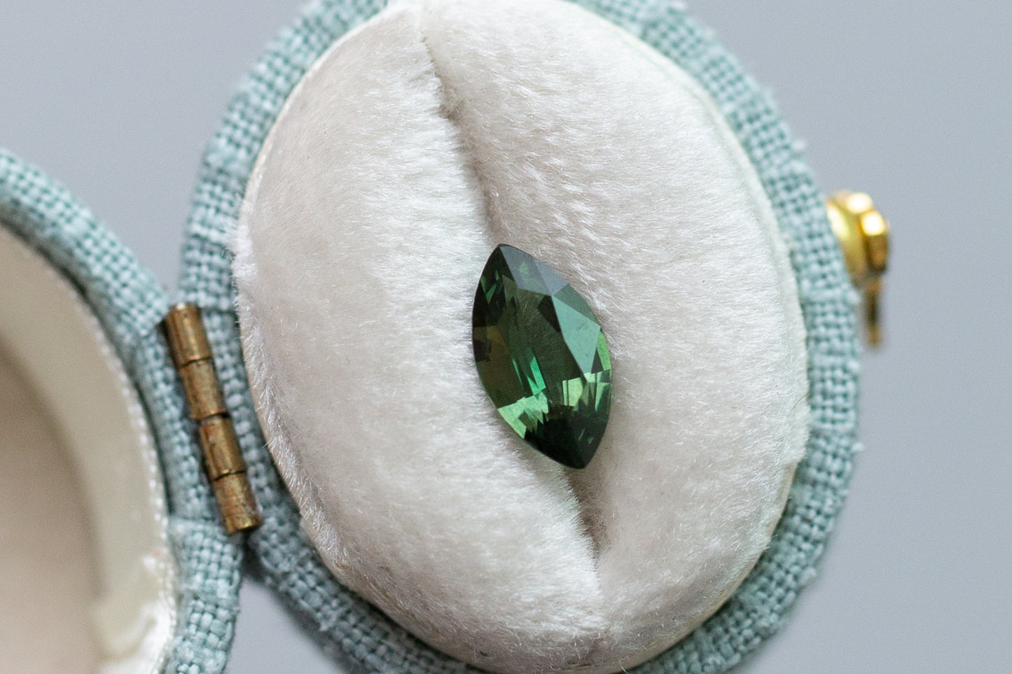 1.38ct Marquise Green Sapphire