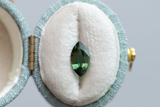 1.38ct Marquise Green Sapphire