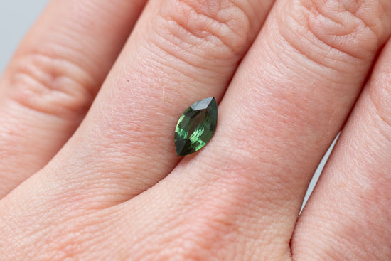 1.38ct Marquise Green Sapphire