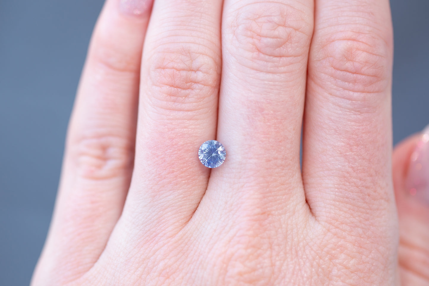 1.17ct Round Sky Blue Sapphire - Earth's Treasury