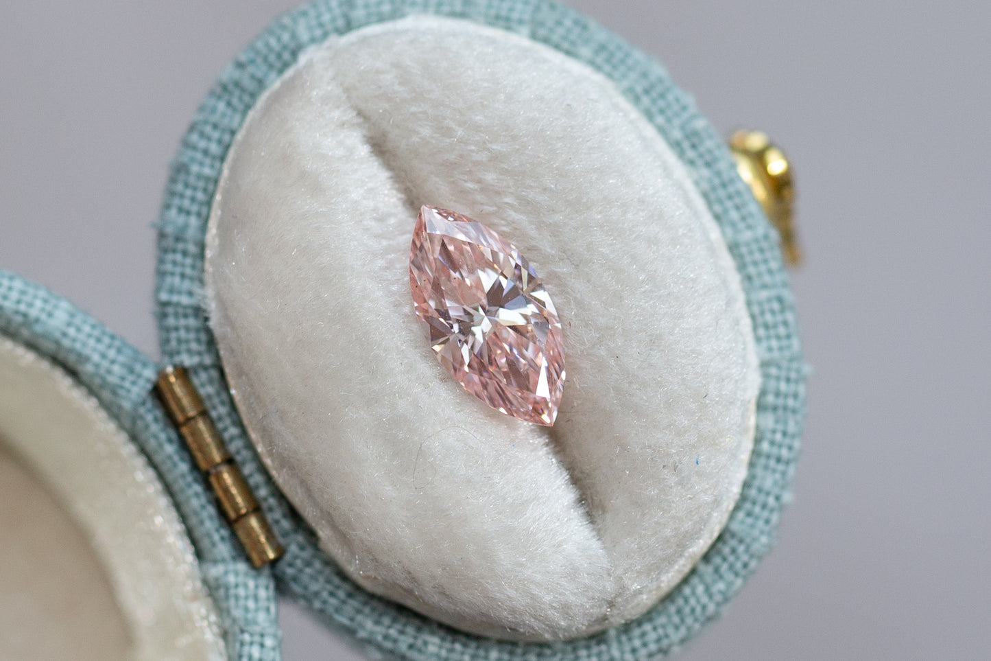 1.50ct Marquise Fancy Vivid Pink Lab Diamond, VS2