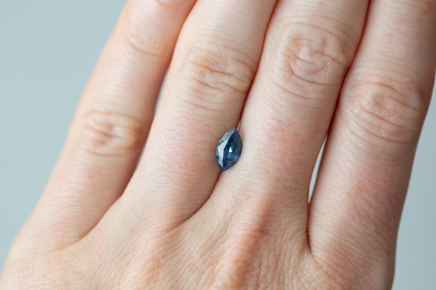 1.08ct Marquise Blue Sapphire