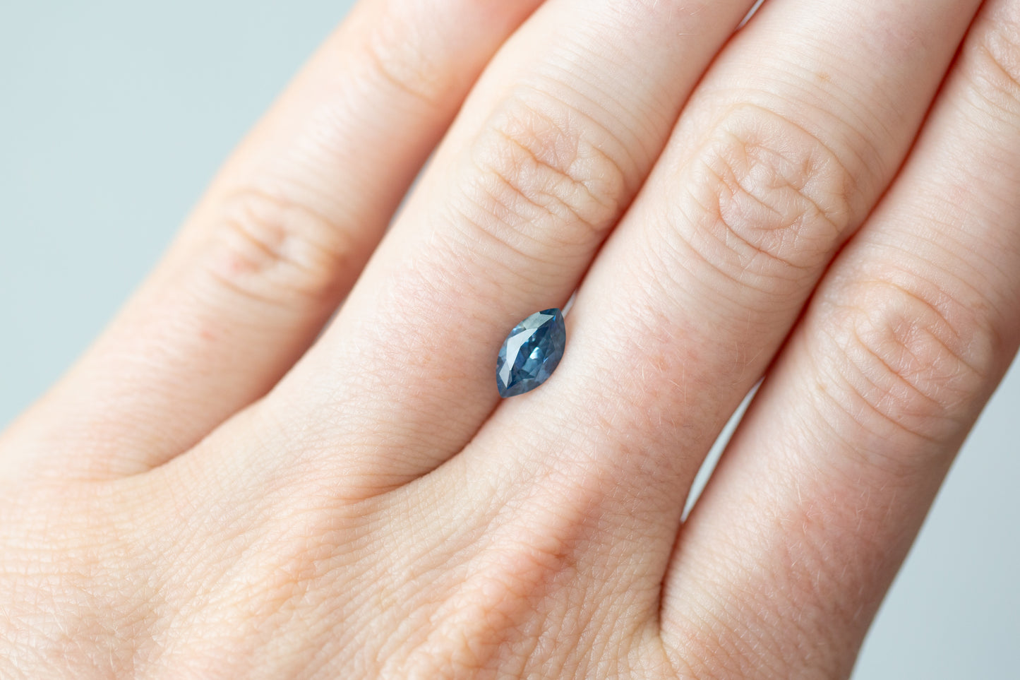 1.08ct Marquise Blue Sapphire