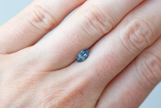 0.67ct Marquise Blue Sapphire