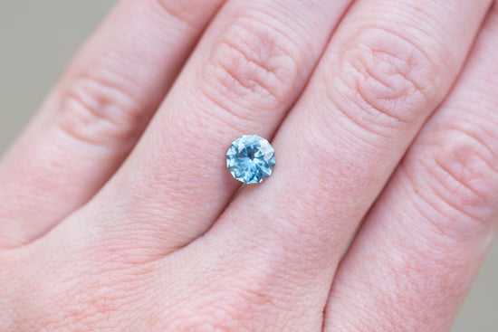 1.53ct Round Teal Sapphire