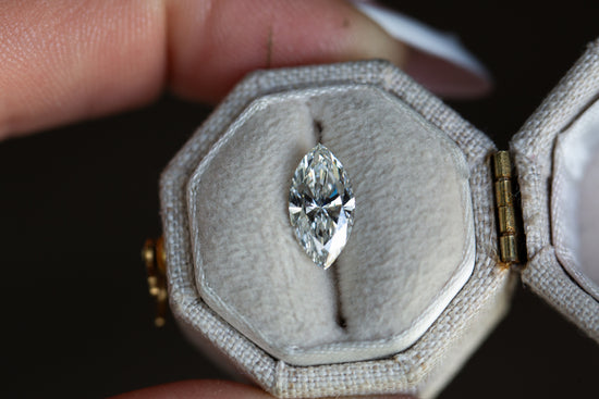 1.33ct marquise lab diamond, G/VS1