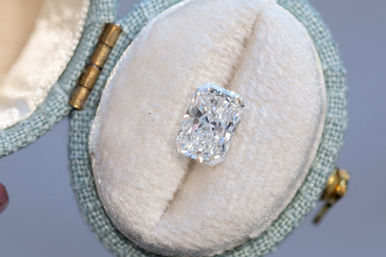 1.47ct Radiant Cut Lab Diamond, E VS1