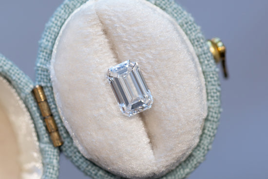 1.49ct Emerald Cut Lab Diamond, D VS1