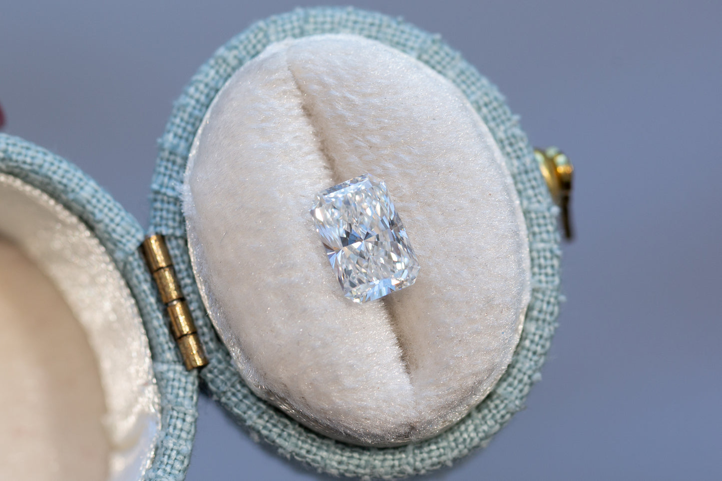 1.65ct Radiant Cut Lab Diamond, E VS1