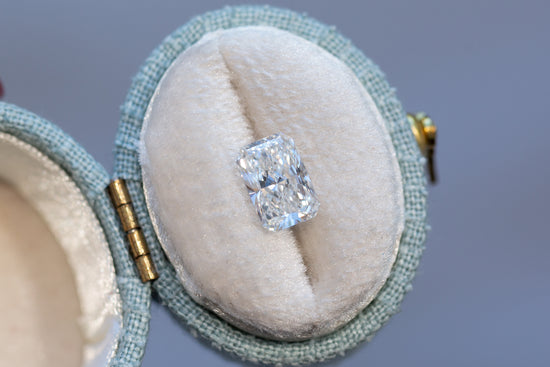 1.65ct Radiant Cut Lab Diamond, E VS1