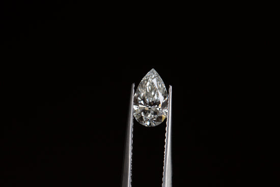 Load image into Gallery viewer, .79ct pear lab diamond, F/VVS2
