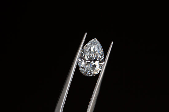 1.21ct pear lab diamond, E/VVS2