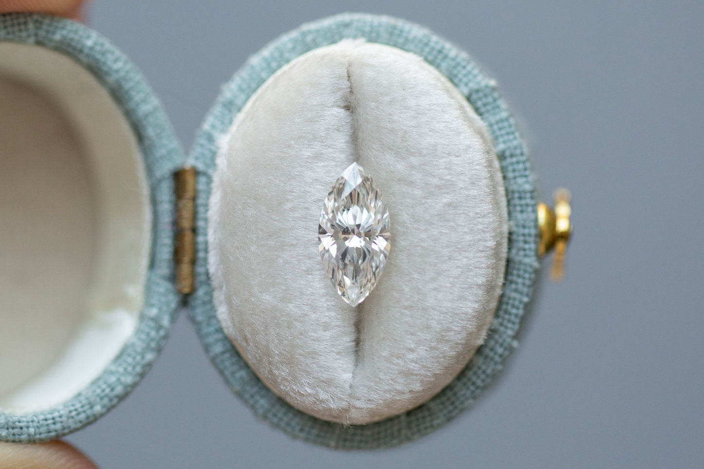 1.24ct Marquise Lab Diamond, E VVS2