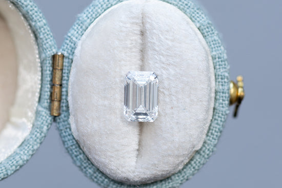 1.49ct Emerald Cut Lab Diamond, E VS1