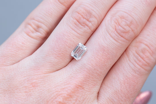 1.49ct Emerald Cut Lab Diamond, E VS1