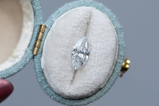 1.18ct Marquise Lab Diamond, E VVS2