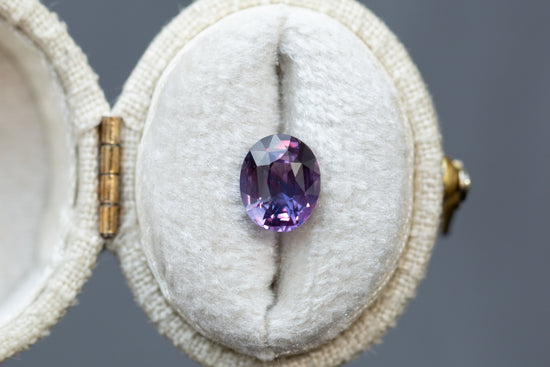 2.08ct Oval Purple Pink Sapphire