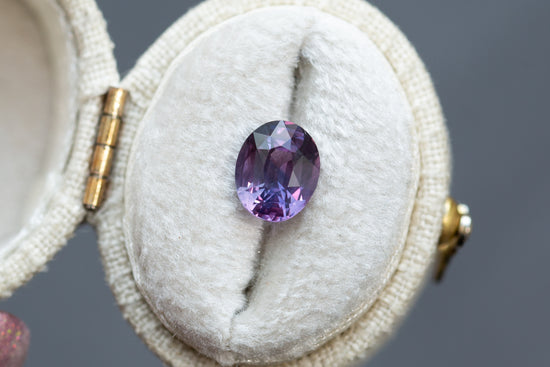 2.08ct Oval Purple Pink Sapphire