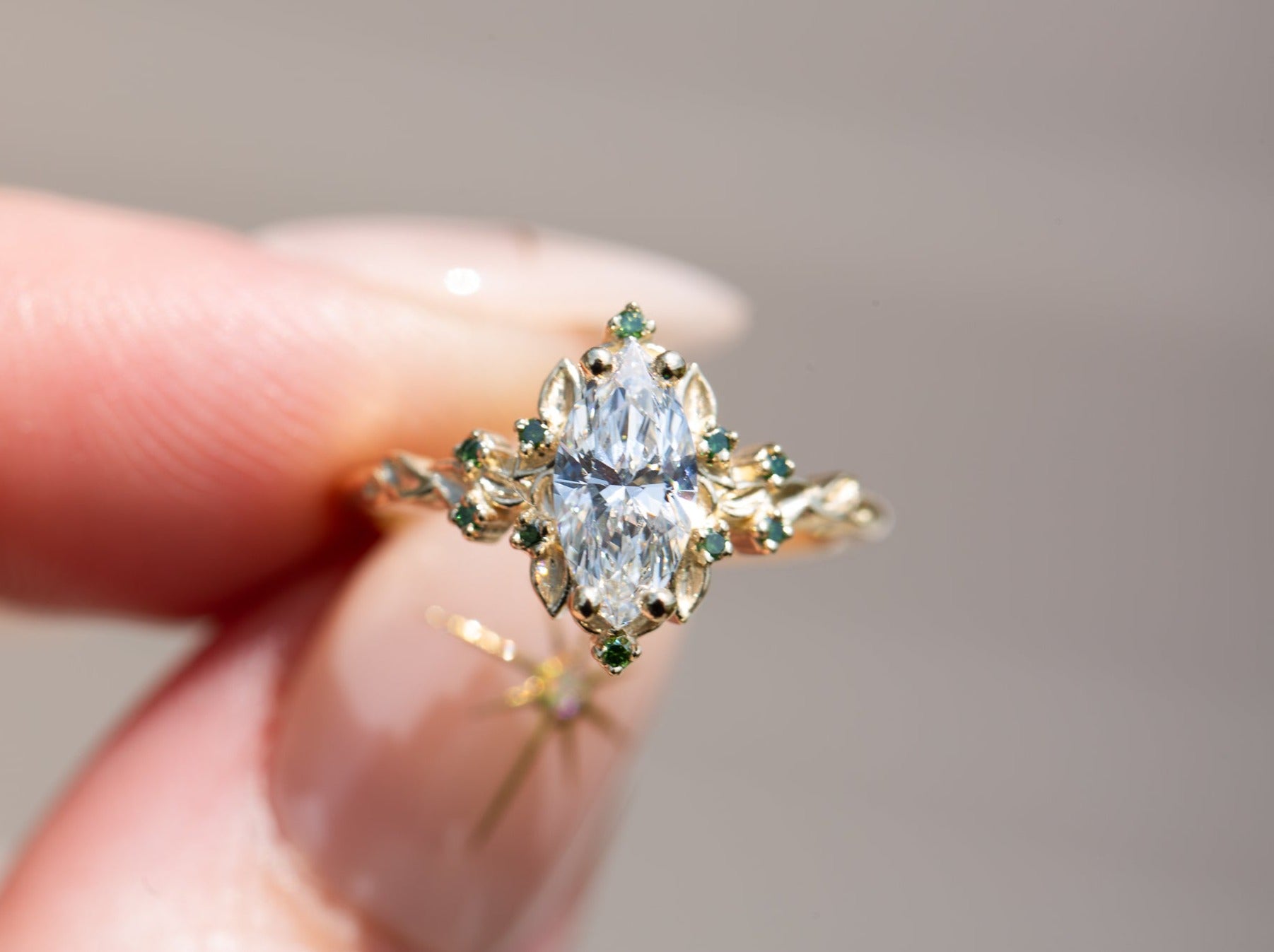 Briar Rose Halo (setting only) – Oore Jewelry