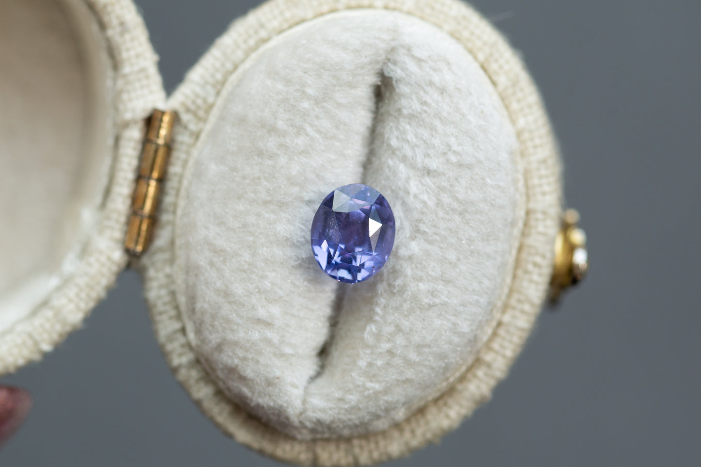 1.60ct Oval Purple Sapphire