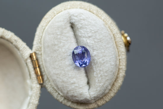 1.60ct Oval Purple Sapphire