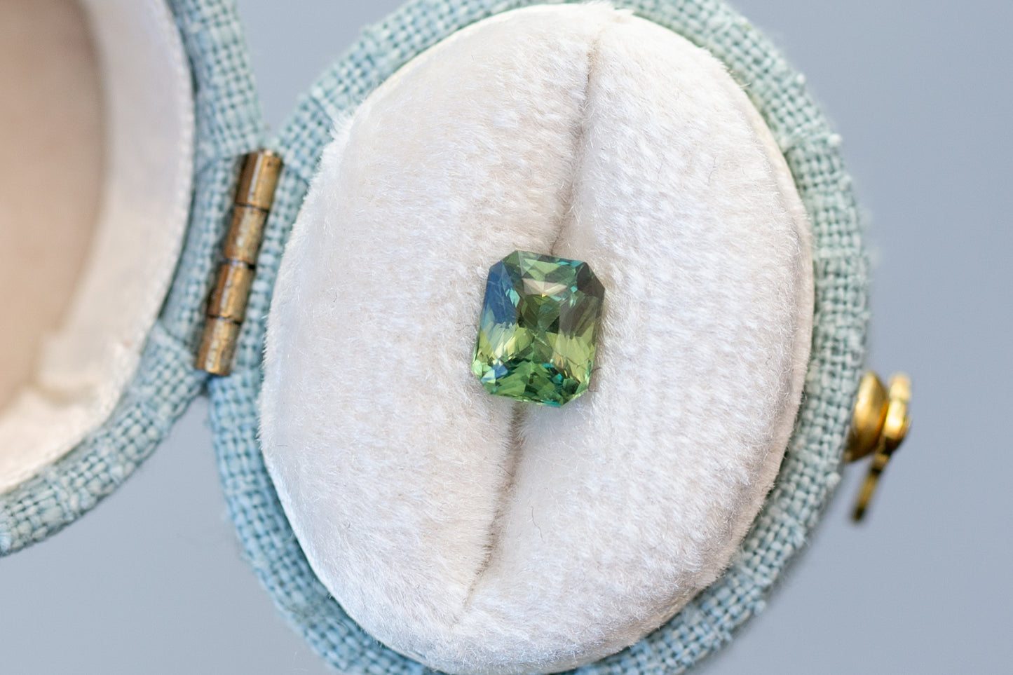 ON HOLD 1.06ct Radant Green Sapphire