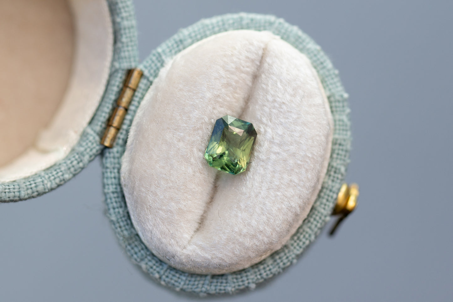 ON HOLD 1.06ct Radant Green Sapphire